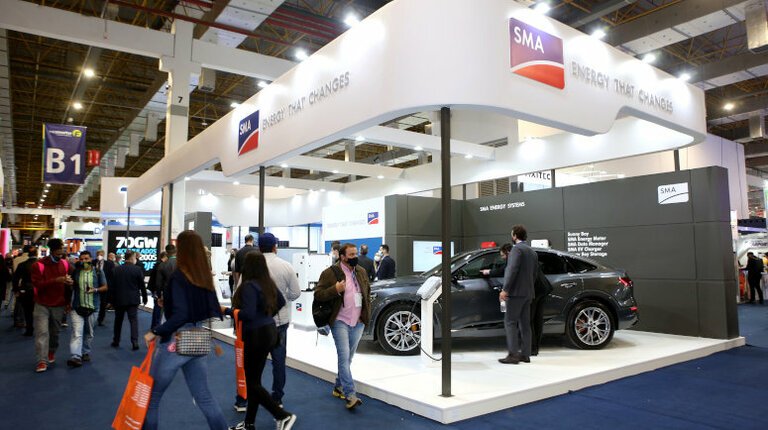 Participação da SMA na Intersolar 2021 foi um sucesso